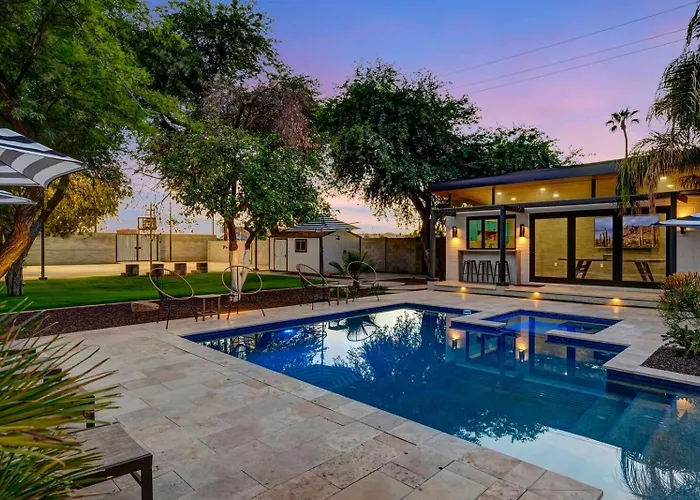 Upscale Remodel - Walk To Asu Pool & Pickleball Hébergement de vacances *