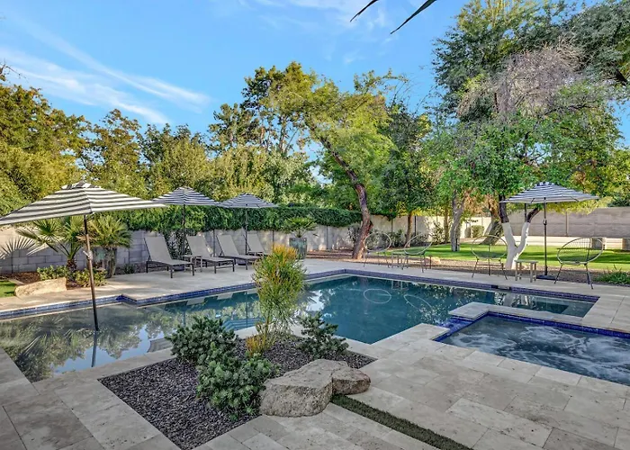 Hébergement de vacances Upscale Remodel - Walk To Asu Pool & Pickleball Tempe